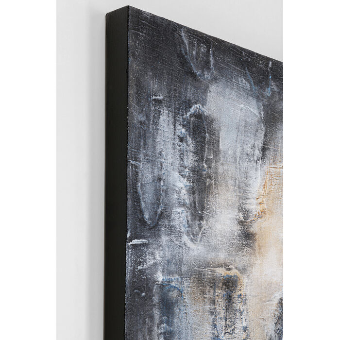 Canvas Picture Shadows Grey 90x120cm