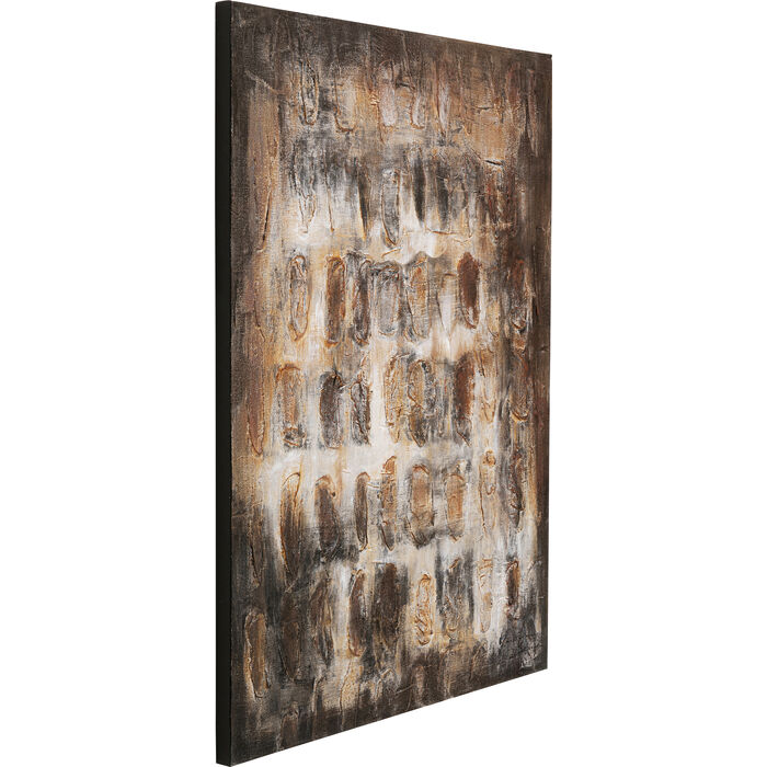 Canvas Picture Shadows Brown 90x120cm