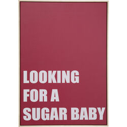 56787 - Quadro con cornice Sugar Baby 50x70cm