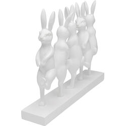 Deko Figur Dancing Rabbits 40cm