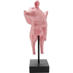 Deko Figur Flying Pig Rosa 29cm
