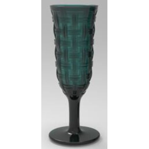 Champagne Glass Tissue Bluegreen 18cm