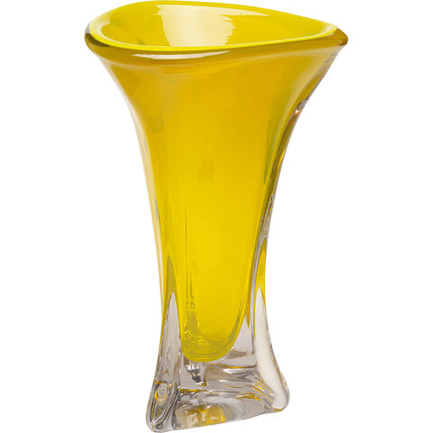 Jarrón Salut amarillo 43cm