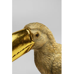 Tischleuchte Toucan Gold 42cm
