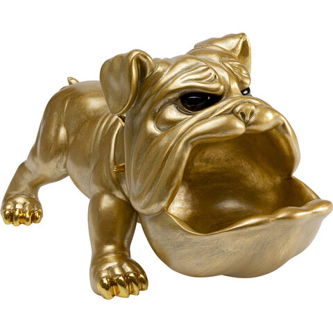 Figura deco Hungry Dog Dorado 37cm