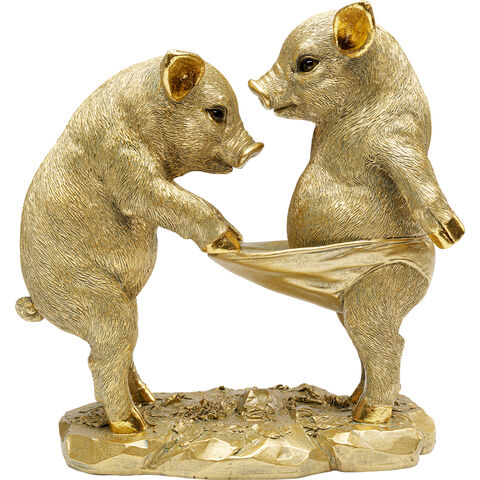 Deco Figurine Pig Party 20cm