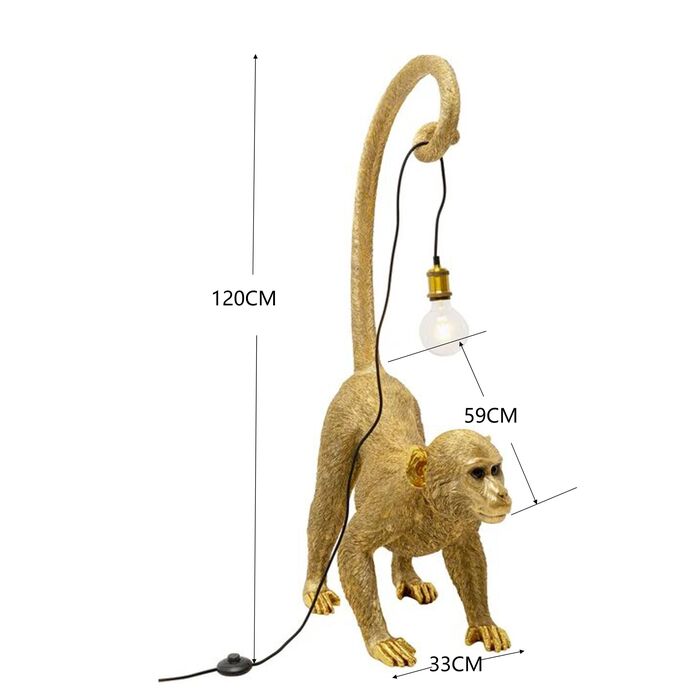 Bodenleuchte Monkey Dance 120cm