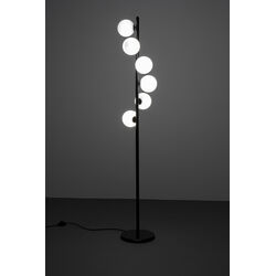 Floor Lamp Scala Balls Milky Black 160cm