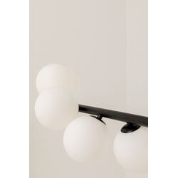 Pendant Lamp Scala Balls Milky Black 150cm