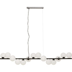 Pendant Lamp Scala Balls Milky Black 150cm