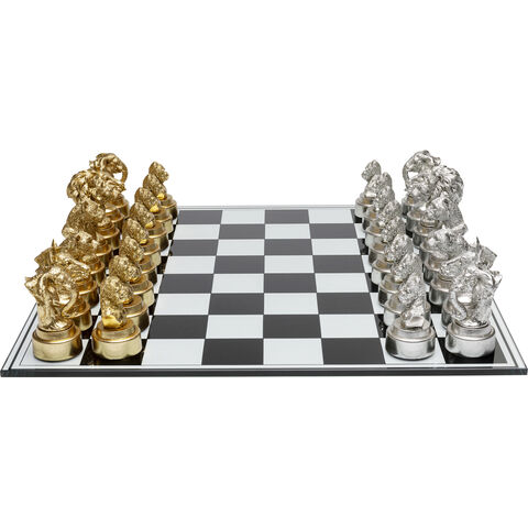 Deco Object Chess Animals 60x60cm