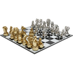 Deko Objekt Chess Animals 60x60cm