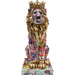 Deco Figurine Graffiti King Lion 29cm