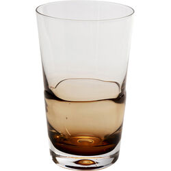 56936 - Verre à eau Mimi ambre 14cm
