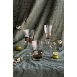 56936 - Verre à eau Mimi ambre 14cm