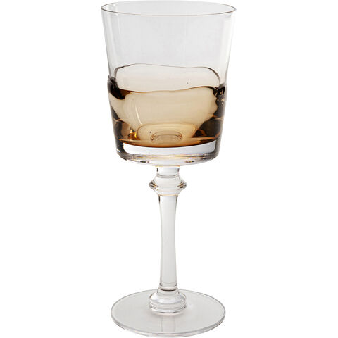 Red Wine Glass Mimi Amber 21cm