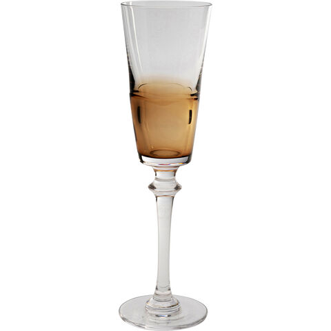 Champagne Glass Mimi Amber 24cm