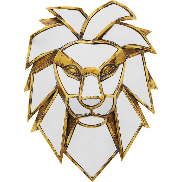 Wall Object Lion Mirror 35cm