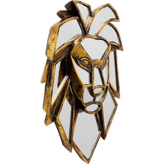 Wall Object Lion Mirror 35cm