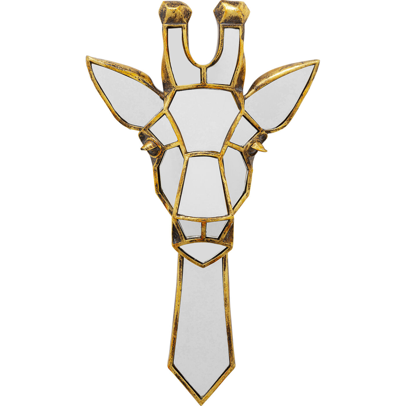 [56985] Decoración pared Giraffe Mirror 45cm