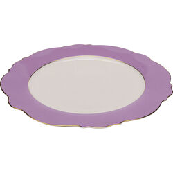 Plate Harlequin Purple Ø27cm