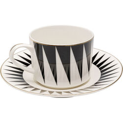 56994 - Coffee Cup Harlequin (2/part)