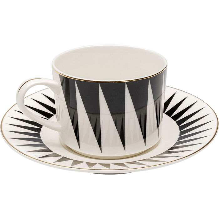 Coffee Cup Harlequin (2/part)