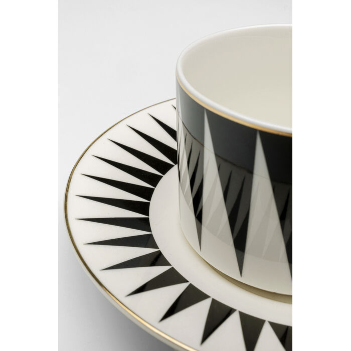 Coffee Cup Harlequin (2/part)