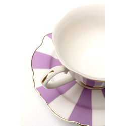 Coffee Cup Harlequin Purple (2/part)