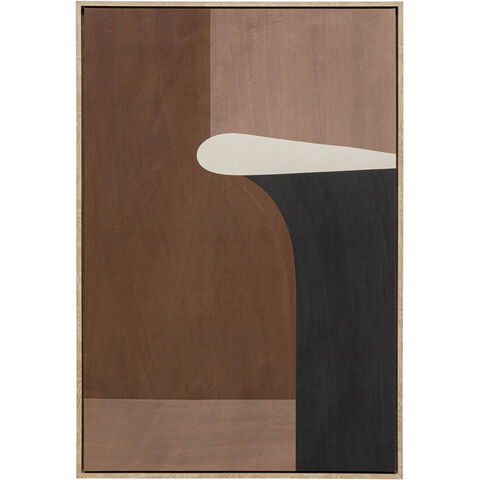 Canvas Picture Classic Shape Brownie 60x90cm