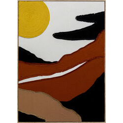 Cuadro lienzo Artistic Sunrise 70x110cm