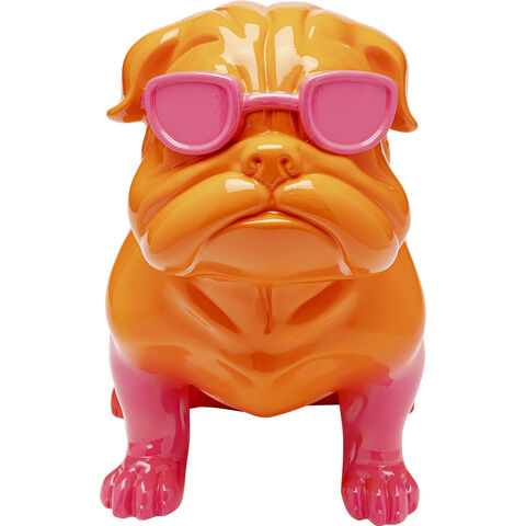 Deco Figure Fashion Dog Pink 37cm