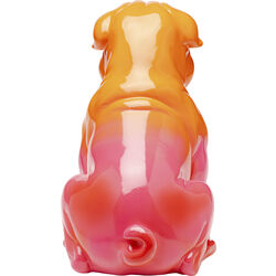 Figura Deco Fashion Dog Rosa 37cm