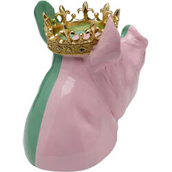 Figura Deco Crowned Pig 28cm