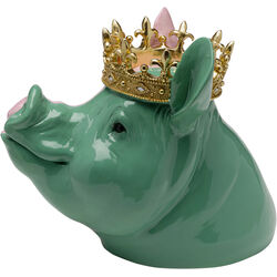 Figura Deco Crowned Pig 28cm