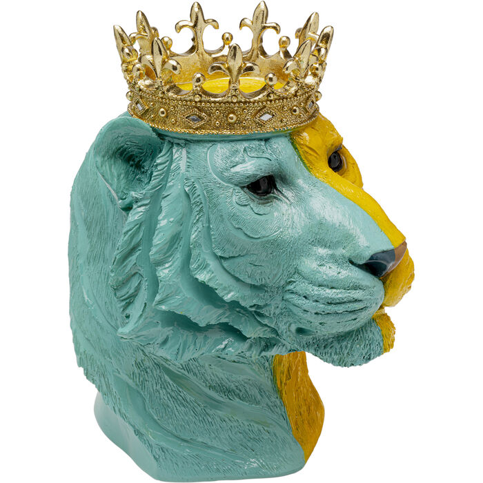 Deco Figurine Crowned Tiger 33cm