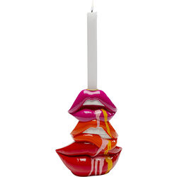Candle Holder Lips Colore 17cm