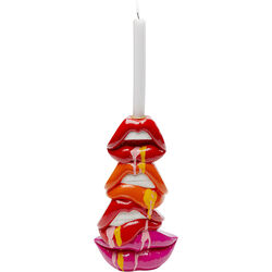Candle Holder Lips Colore 30cm