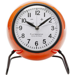 57110 - Horloge à poser Mio orange 21cm