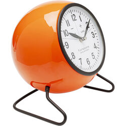 Horloge à poser Mio orange 21cm