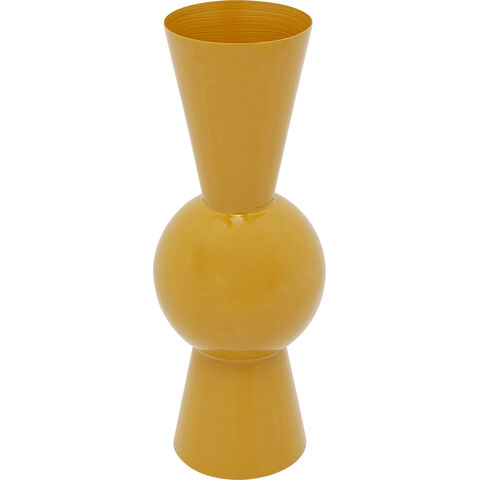 Vase Blow Yellow 55cm