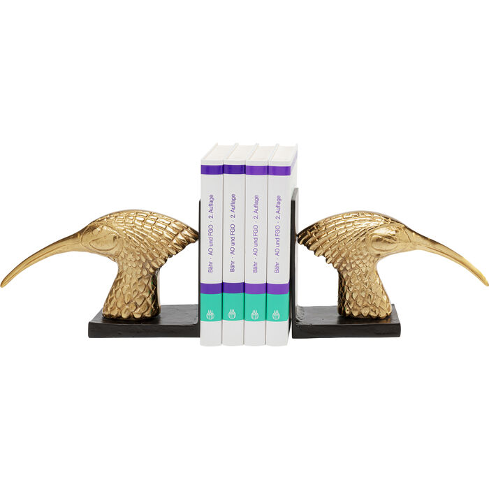 Bookend Golden Bird (2/Set)