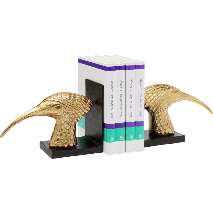 Bookend Golden Bird (2/Set)