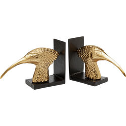 Bookend Golden Bird (2/Set)