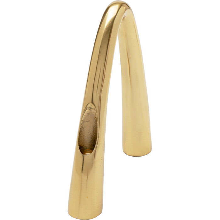 Kerzenständer Bow Duo Gold 25cm