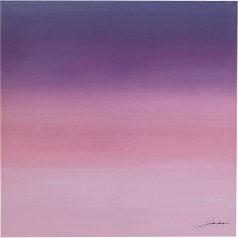 Tableau sur toile Tendency violet 120x120cm