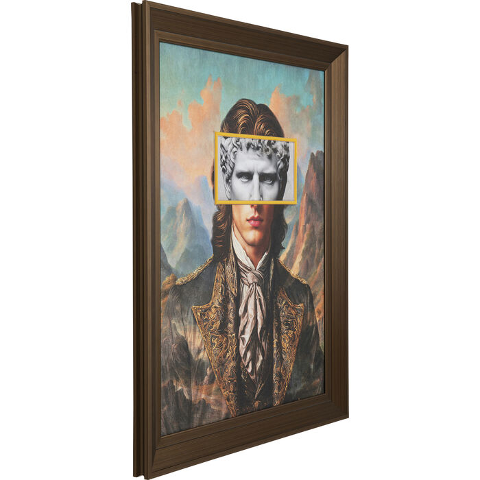 Quadro incorniciato LED Art Gentleman  80x100cm