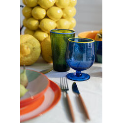 57161 - Wine Glass Bubbles Blue