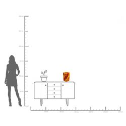 Vase Fruit Parade 33cm