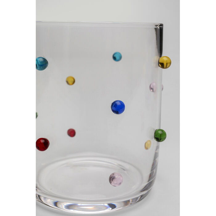 Wasserglas Party Dots 9cm